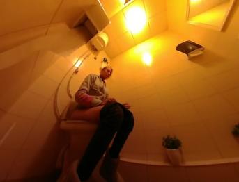 Туалет, вуайерист, мочеиспускание, HD POV