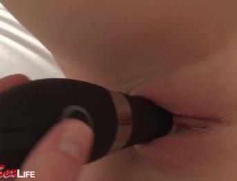 Играя с Tight Pussy и Dildo! Оргазм кончил в конце :) LSL # 19