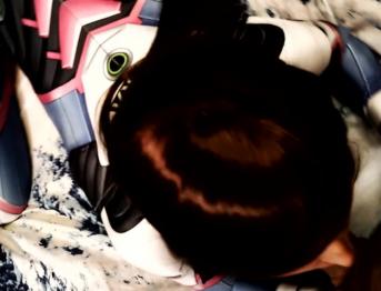 Косплей Overwatch: сосать D.VA