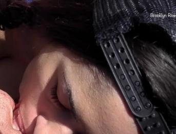 открытый минет и уход за лицом (каньон Hike) Brooklyn Rivers