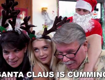 BANGBROS - Молодая детка Анастасия Найт трахается за спиной родителей